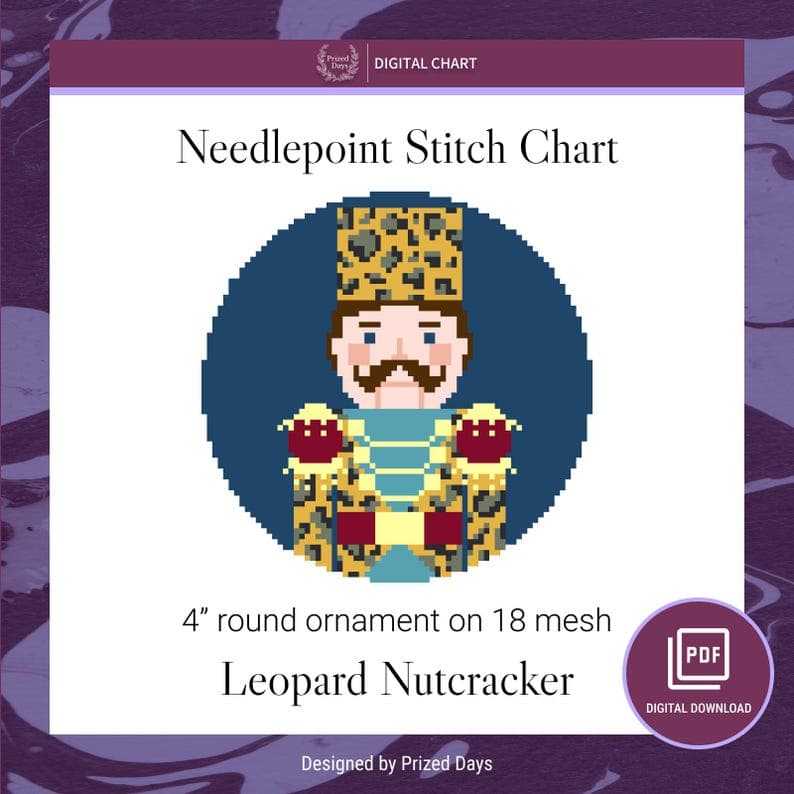Leopard Print Nutcracker