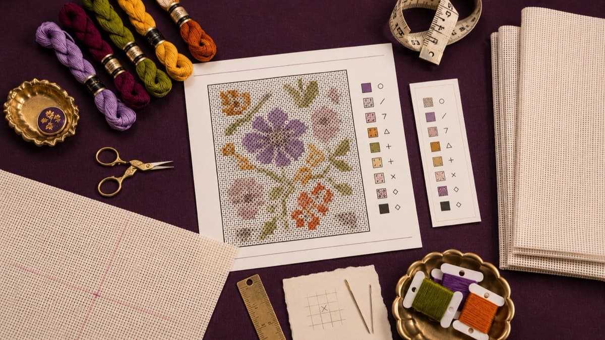 How to Read a Needlepoint Chart